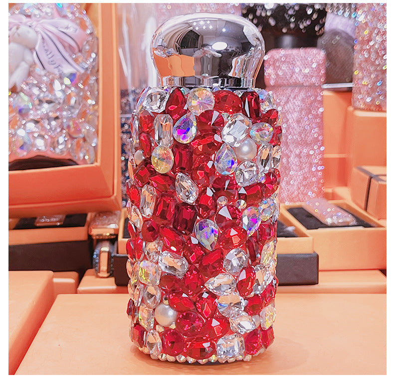 Women's Diamond Cup 304 Stainless Steel Thermos Cup